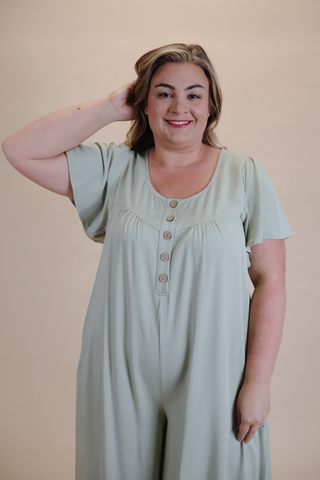 Block Party Woven Jumpsuit