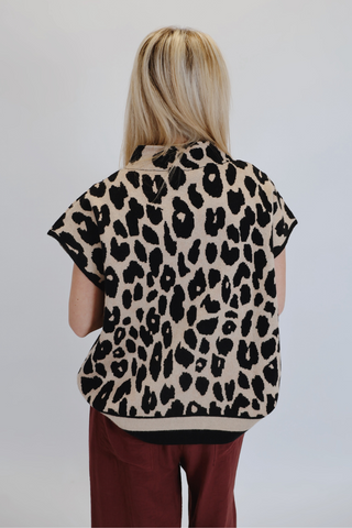 Wild Whisper Knit Top in Plus