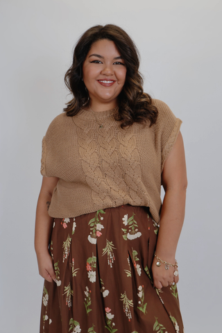 Autumn Luxe Cable Sweater