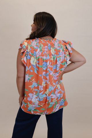 Garden Daydream Top in Plus