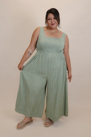 Casually Chic Jumpsuit in Plus