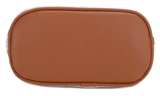 Tammy Buckle Handle Straw Crossbody Bag