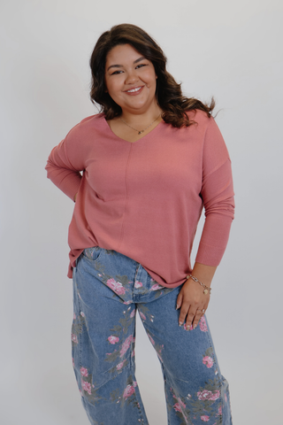 Everyday Chic V-Neck Sweater