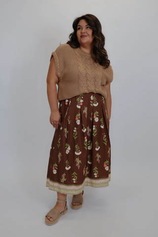 Autumn Luxe Cable Sweater