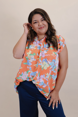 Garden Daydream Top in Plus