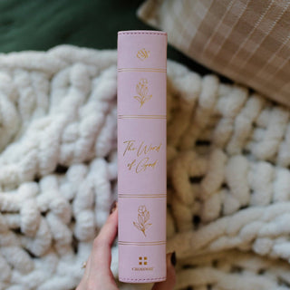 Lilac Wildflowers Journaling Bible