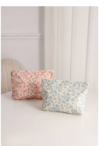 Floral Simplicity Cosmetic Bag