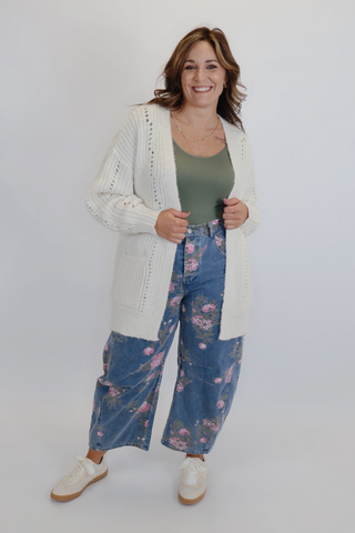 Cozy Cloud Chunky Knit Long Sleeve Cardigan