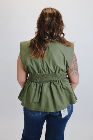 Harper Smocked Waist Top