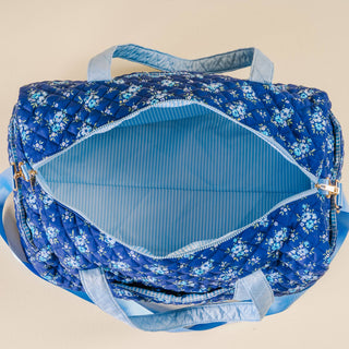 On-the-Go Quilted Weekender Bag-Endless Daydream Navy