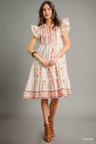 Boho Energy Midi Dress