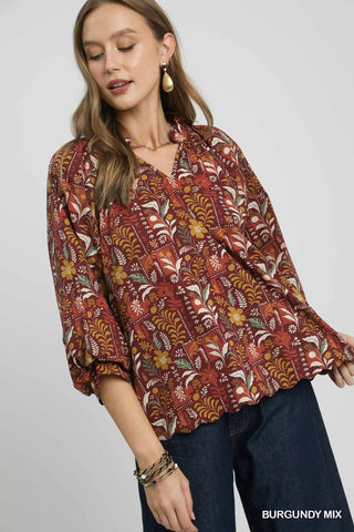 Autumn Rose Blouse