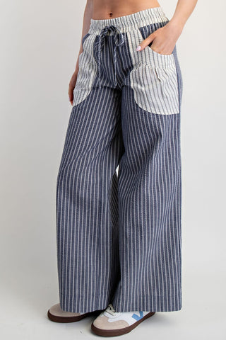Market Morning Striped Pants