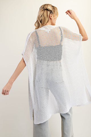 Coastal Breeze Crochet Cardigan