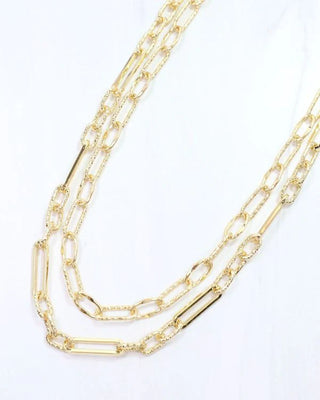 Lindstrom Textured Link Necklace