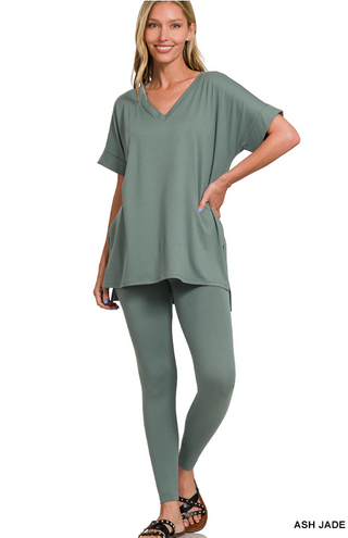 Casual Convo Legging Lounge Set