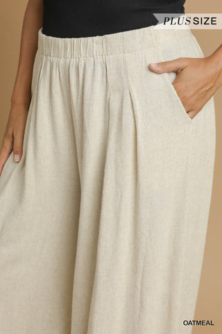 Rustling Fields Palazzo Pants in Plus
