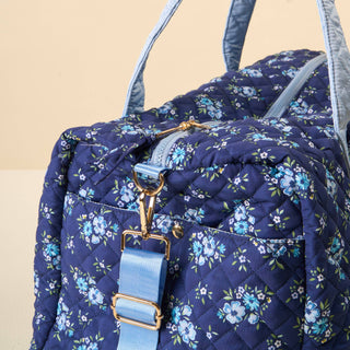 On-the-Go Quilted Weekender Bag-Endless Daydream Navy