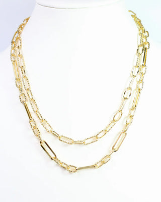 Lindstrom Textured Link Necklace