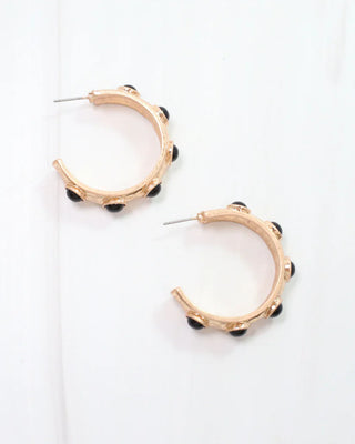 Frazee Pearl Hoop Earrings