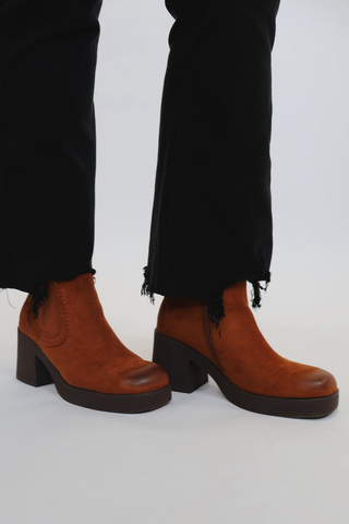Whiskey Suede Boots