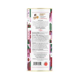 Poppy Cranberry Almond Popcorn Gift Tin