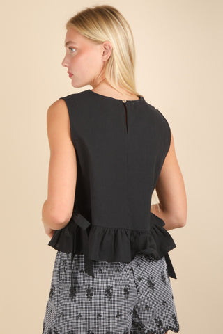 Ruffle Babydoll Top