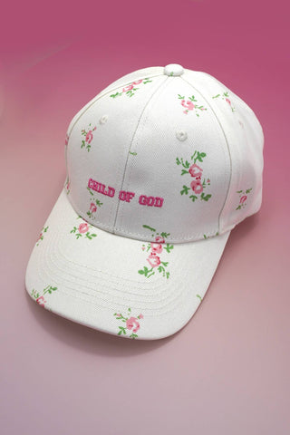 FLORAL CHILD OF GOD HAT