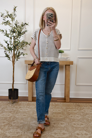 Sienna Harbor Stripe Top