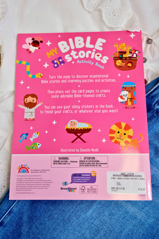 My Bible Stories Activity Book - Pink