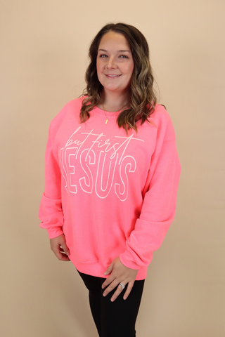 But First Jesus Sweatshirt
