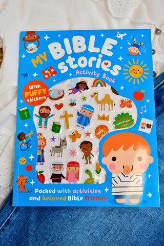 My Bible Stories Activity Book - Blue