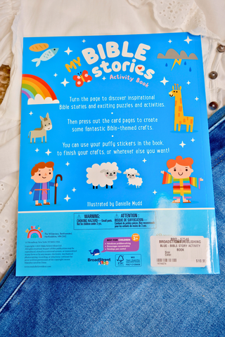 My Bible Stories Activity Book - Blue