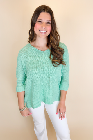 Callie Crew Knit Sweater