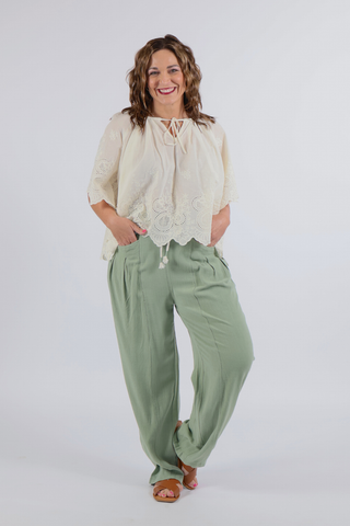 Petal Breeze Tie Top
