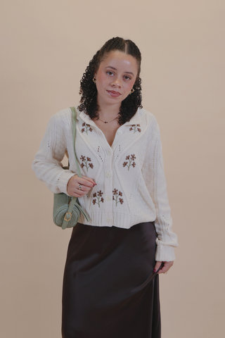 Wildflower Embroidered Cardigan