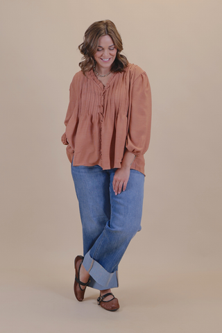 Graceful Details Blouse in Plus