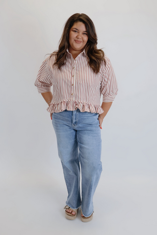 Stripe A Pose Blouse