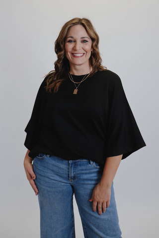 Chic Ease Relaxed Knit Top