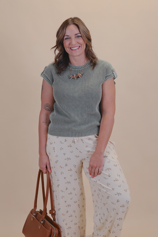 Sage Street Sweater Top