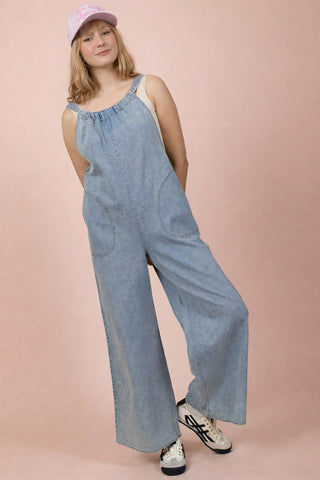 Callie Chambray Jumpsuit