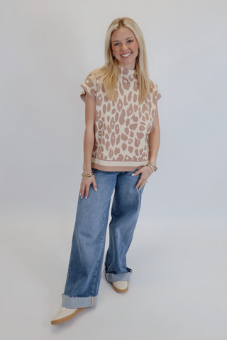 Wild Whisper Knit Top