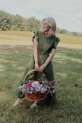 Evergreen Grace Maxi Dress