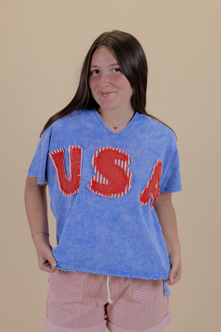 USA Spirit Patch Top
