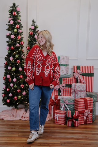 Fireside Cheer Fair Isle Cardigan