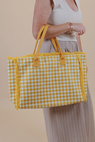 Fringe Beach Tote