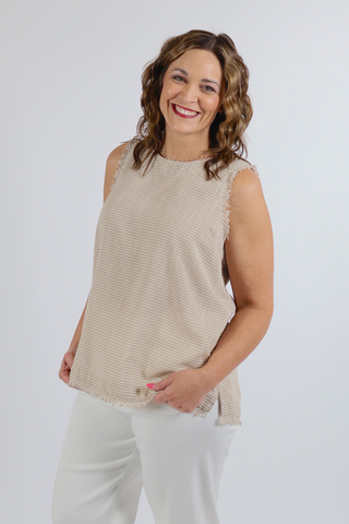 Seaside Stripe Swing Tank