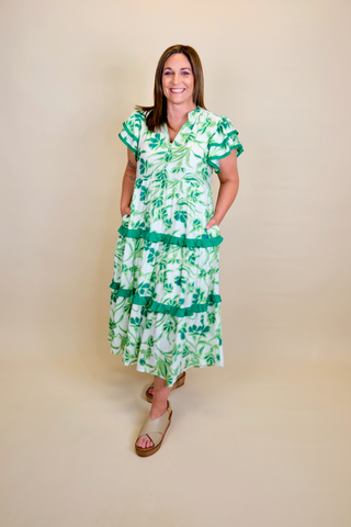 Garden Party Green Dress