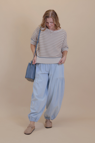Oak & Ash Stripe Sweater