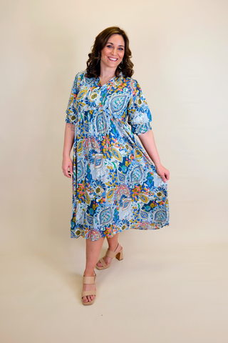 Sweet Magnolia Midi Dress